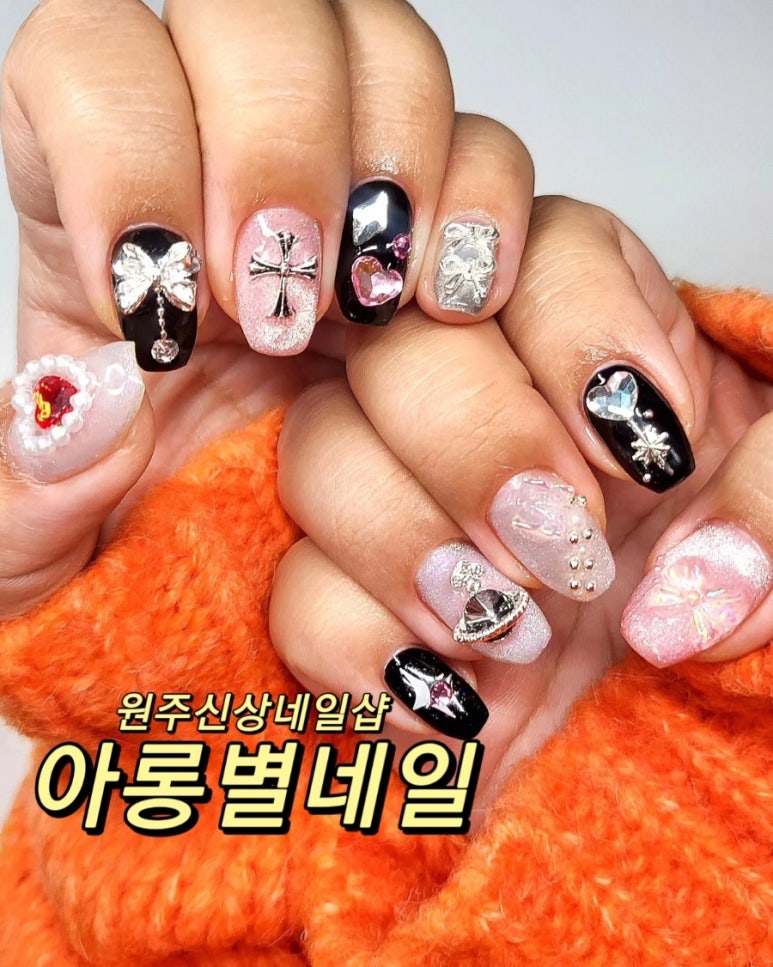 아롱네일 이미지