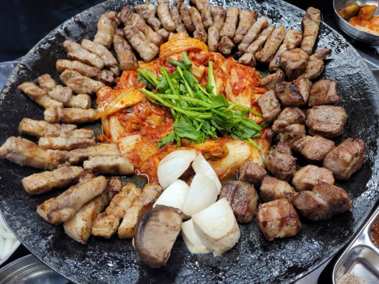 대장고기솥뚜껑 이미지