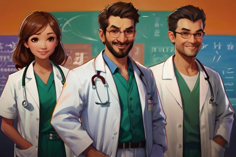 Default doctors from different countries 2
