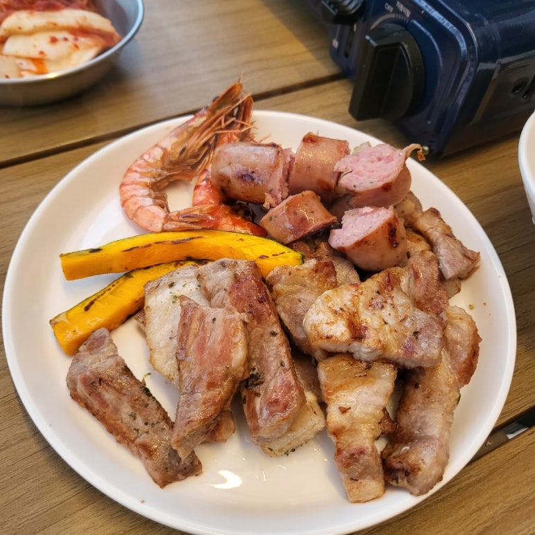 바글바글 글램핑, 바글바글 바베큐 이미지