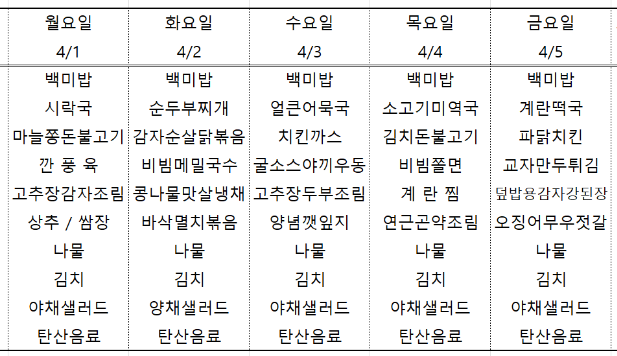 하이테크구내식당 이미지
