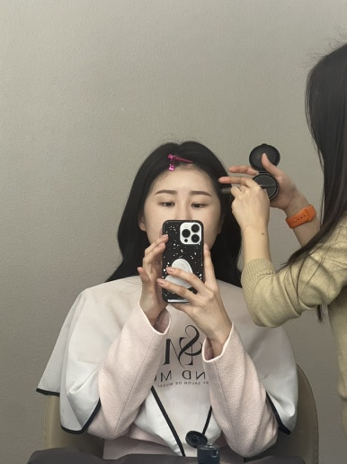 혜주헤어라인 이미지