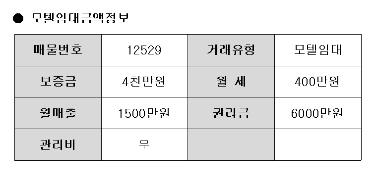 금성모텔 이미지