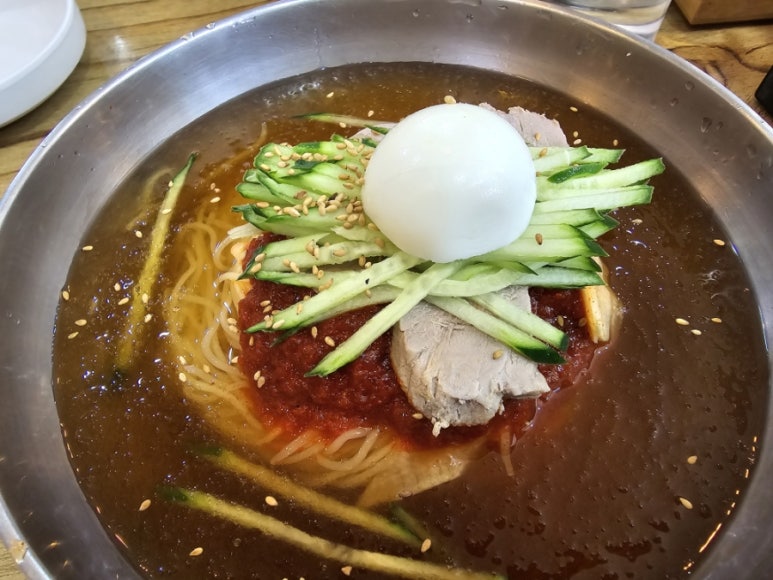 한들밀면 이미지