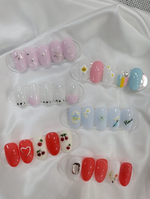 네일샵진 이미지