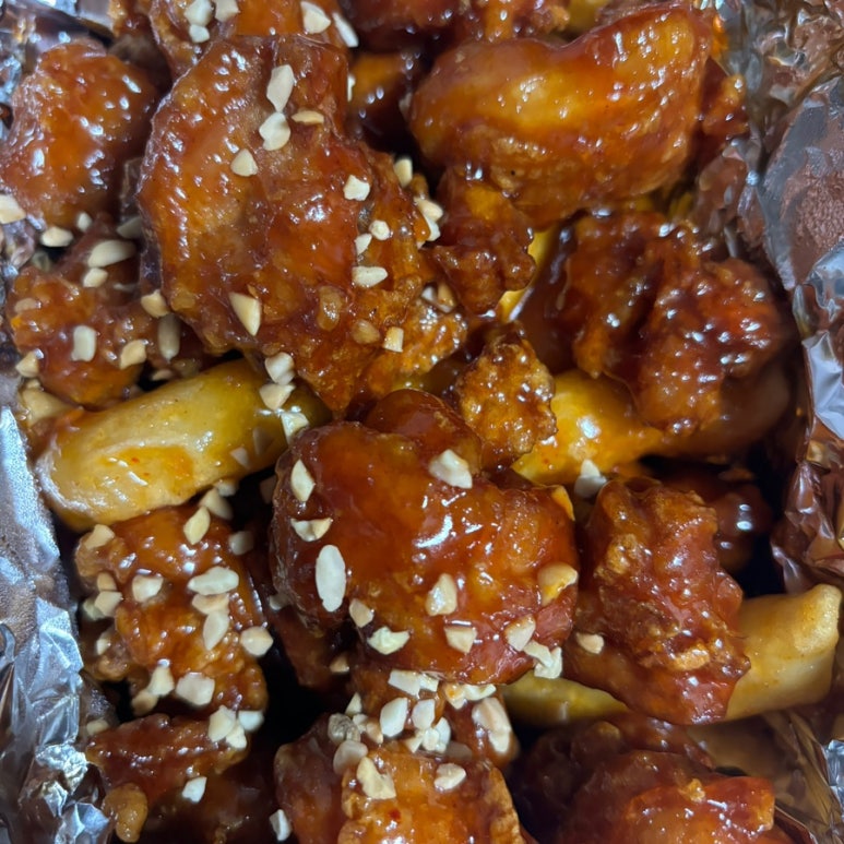 바나닭치킨 이미지
