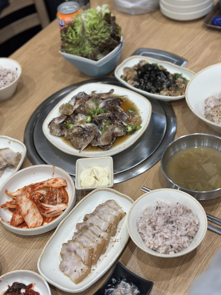 가산 칼국수 보쌈 이미지