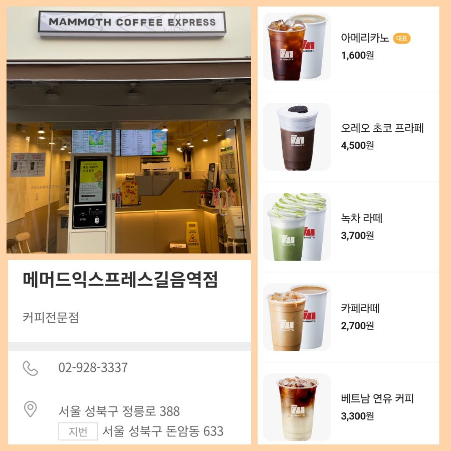 매머드익스프레스길음역점 이미지