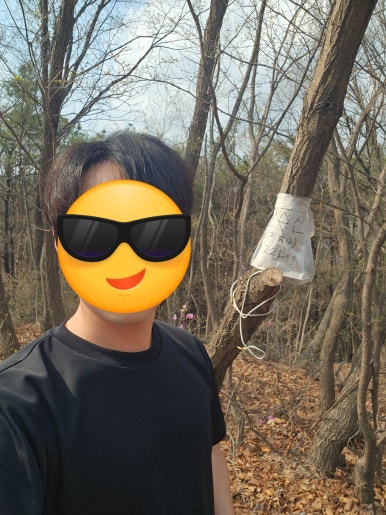 깜봉산 정상 이미지