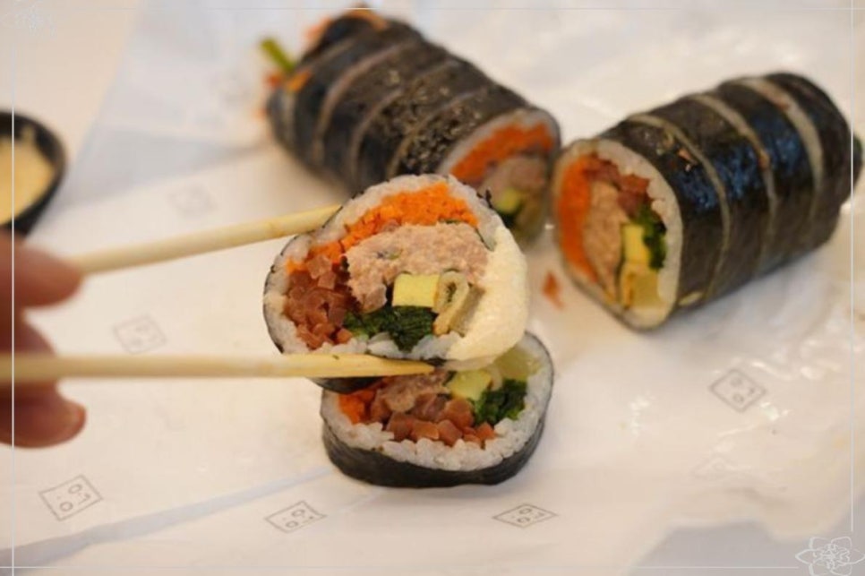 마들김밥 이미지