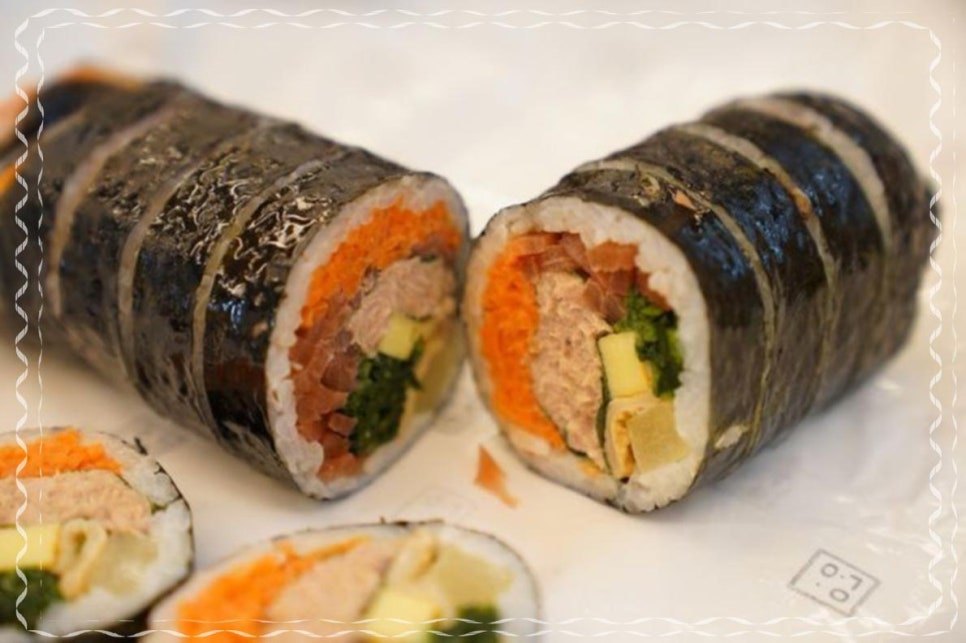 마들김밥 이미지