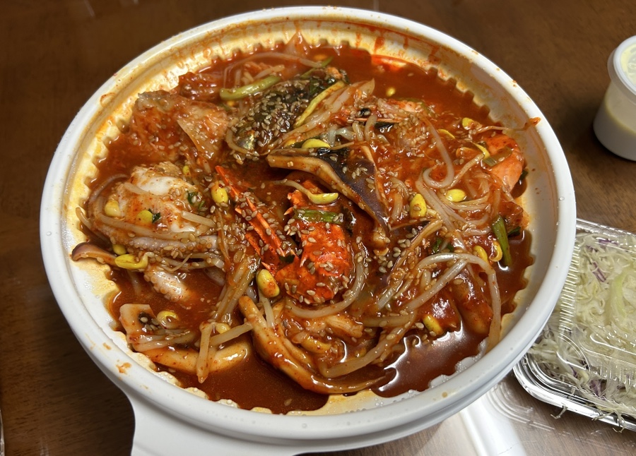 명동해물，아구찜 이미지