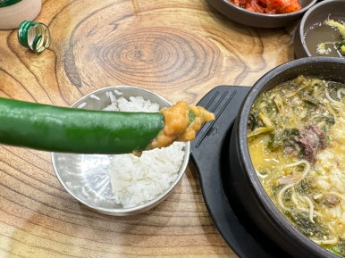 고향옥얼큰순대국 삼평점 사진 7
