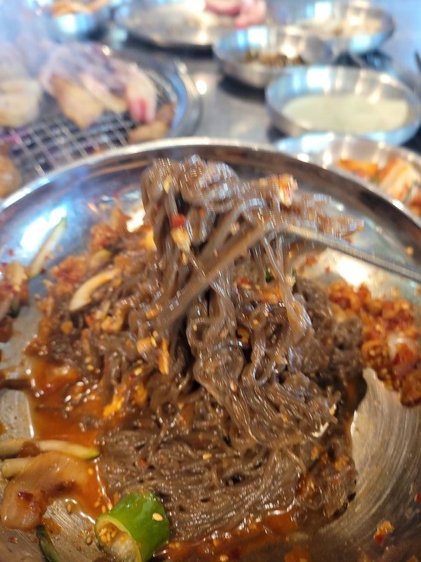 뒷고기냉면 이미지