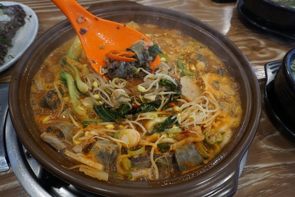 명장국밥 이미지