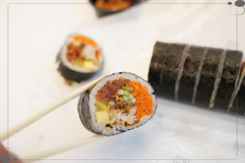 마들김밥 이미지