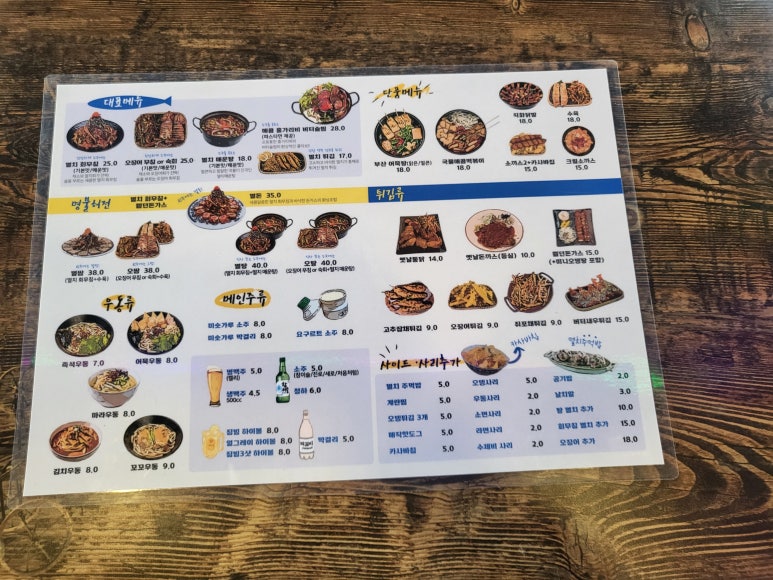 멸치집 이미지