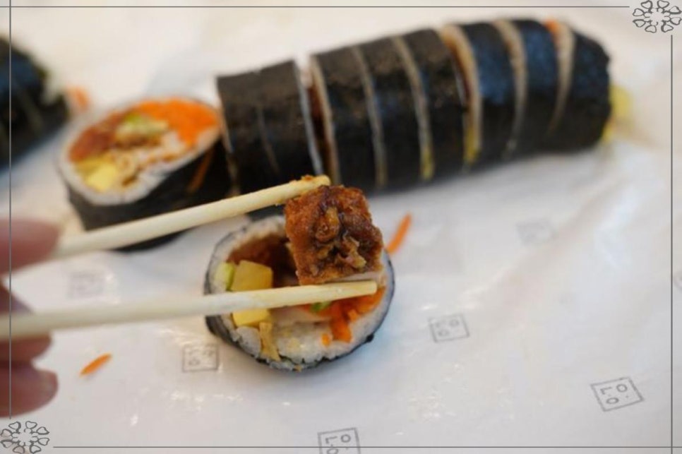 마들김밥 이미지