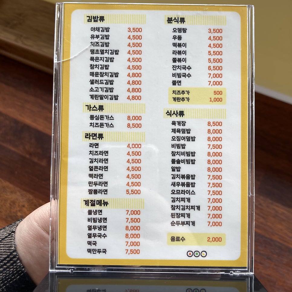 새미나김밥 이미지