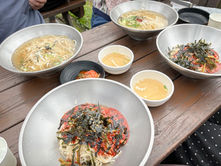 담양 죽순 닭국수 이미지