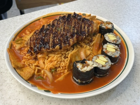 얌샘김밥 자양하늘채점 이미지