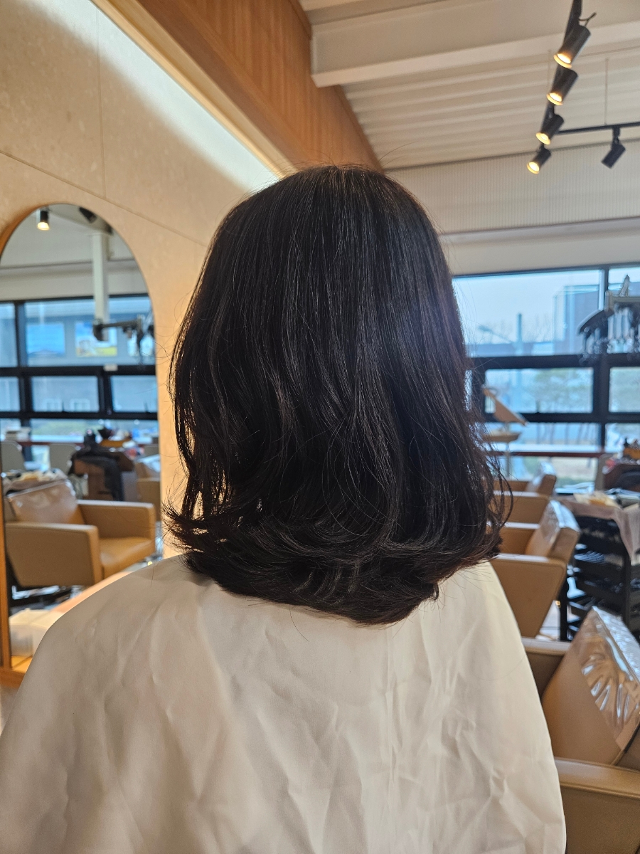모던헤어 이미지