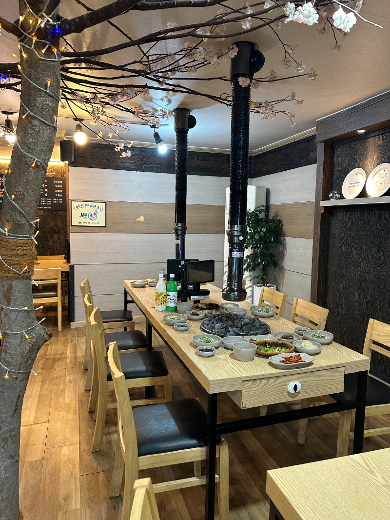숯불과 닭갈비 이미지