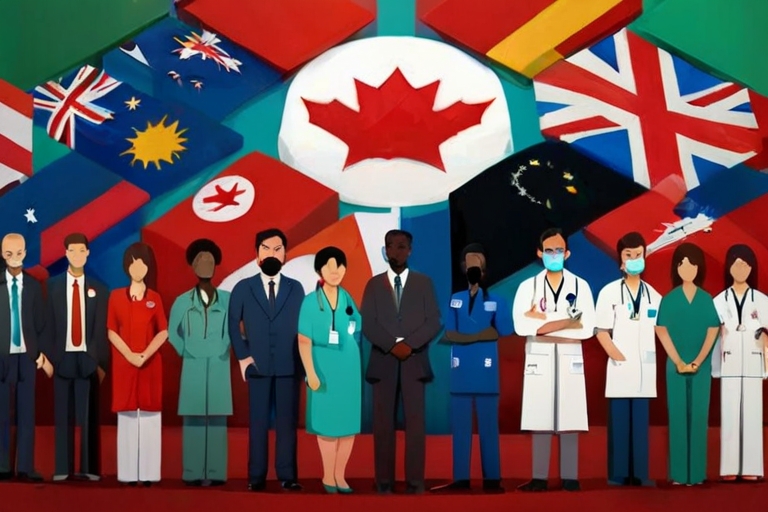 Default Global export with doctors surrounding with various of 3