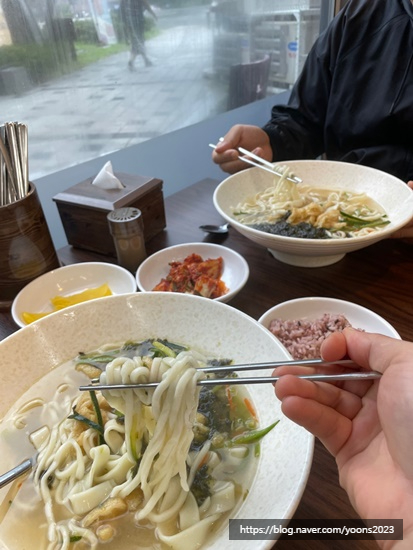 정통칼국수 이미지