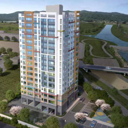 더포레스트 아파트 배치도