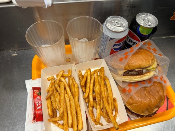 침스버거 이미지