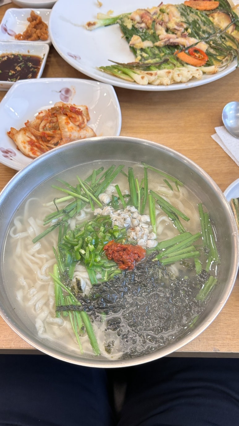 와촌재첩손칼국시 이미지