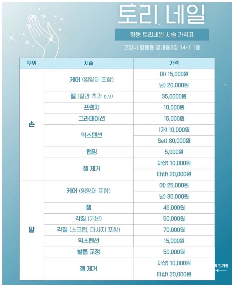 네일;푸른봄 이미지