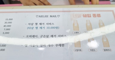 애리네일 이미지