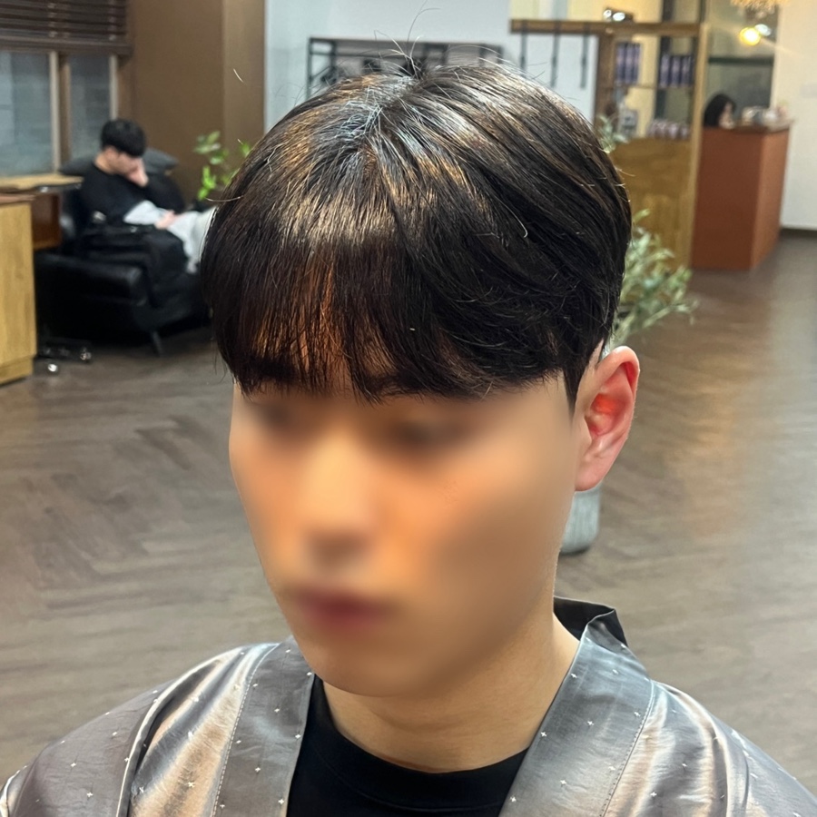 브라운 맨즈헤어 이미지