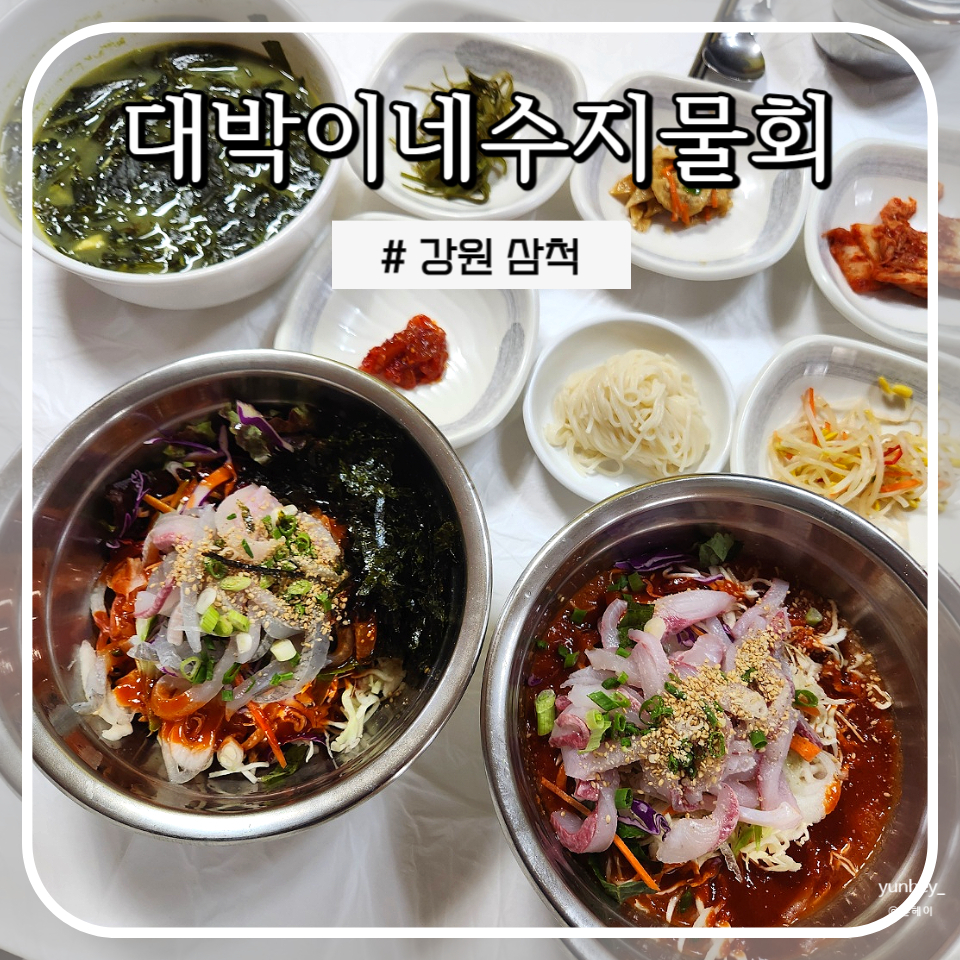 대박이네수지물회 이미지
