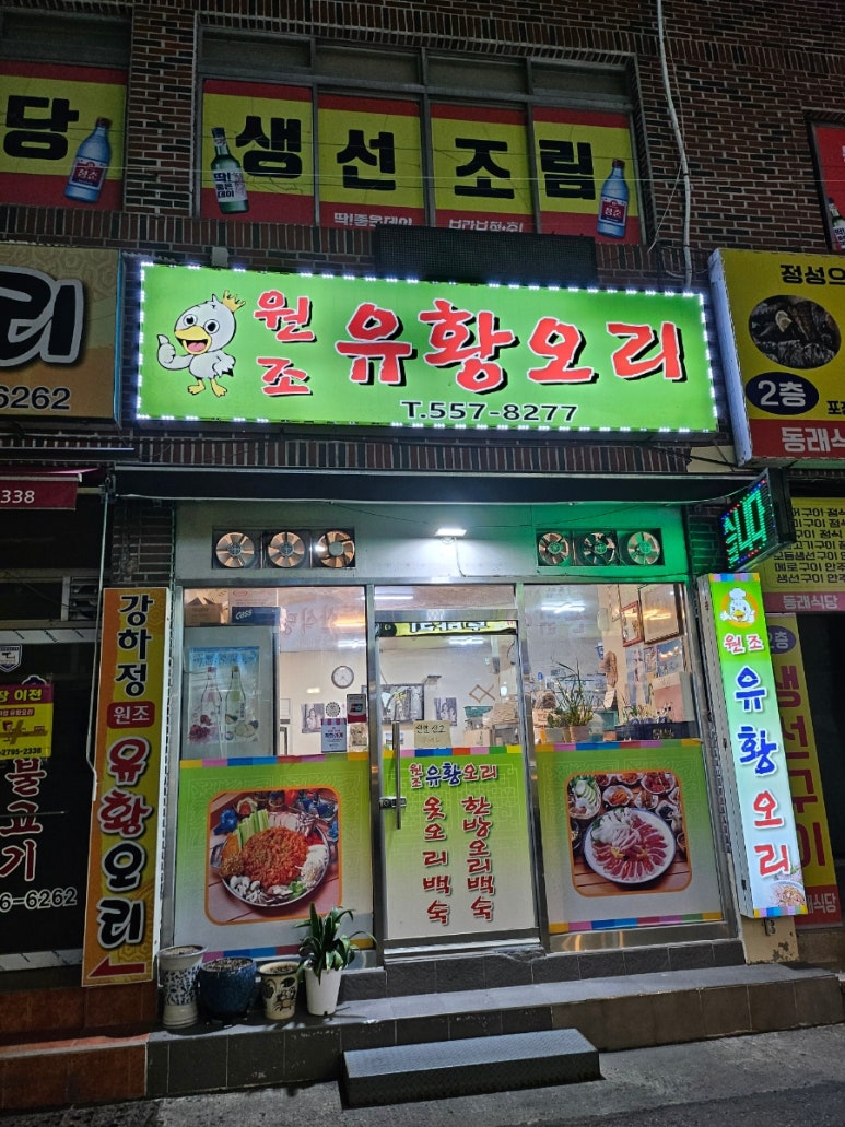 원조유황오리 이미지