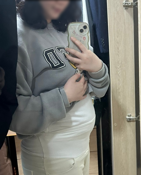 배나온언니# 이미지