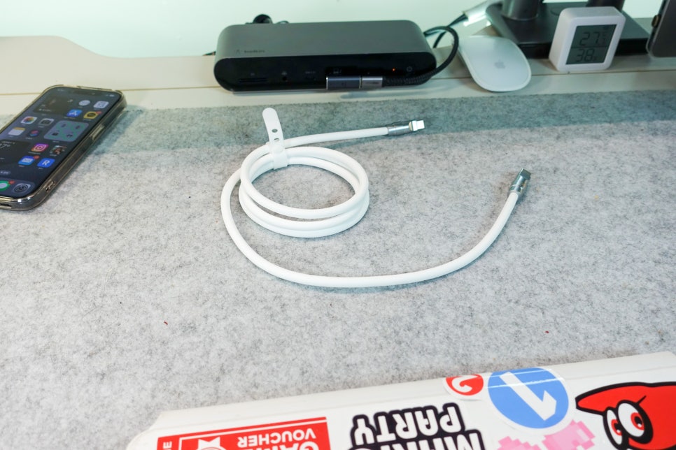 오아 몬스터C USB-C to C 60W 실리콘 C타입케이블로 아이폰 15프로와 아이패드프로 고속 충전해보니 이미지 11