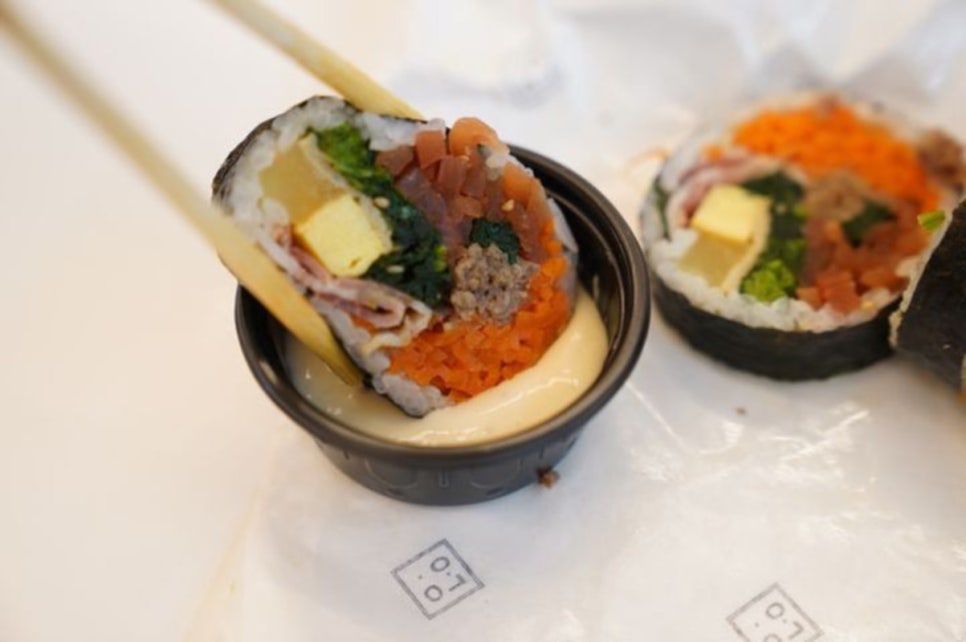 마들김밥 이미지