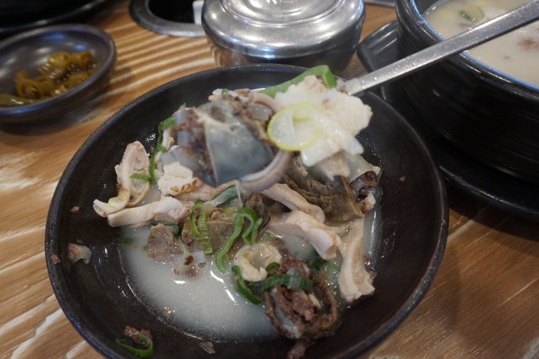 명장국밥 이미지