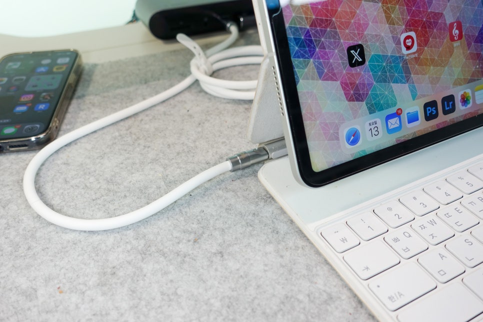 오아 몬스터C USB-C to C 60W 실리콘 C타입케이블로 아이폰 15프로와 아이패드프로 고속 충전해보니 이미지 15