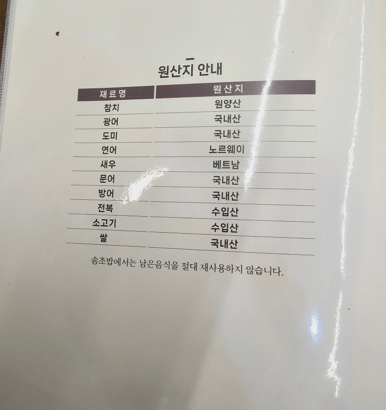 솜초밥 이미지