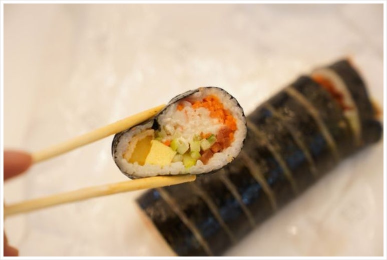 마들김밥 이미지
