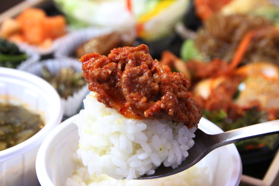 매콤수제반찬수제도시락 이미지