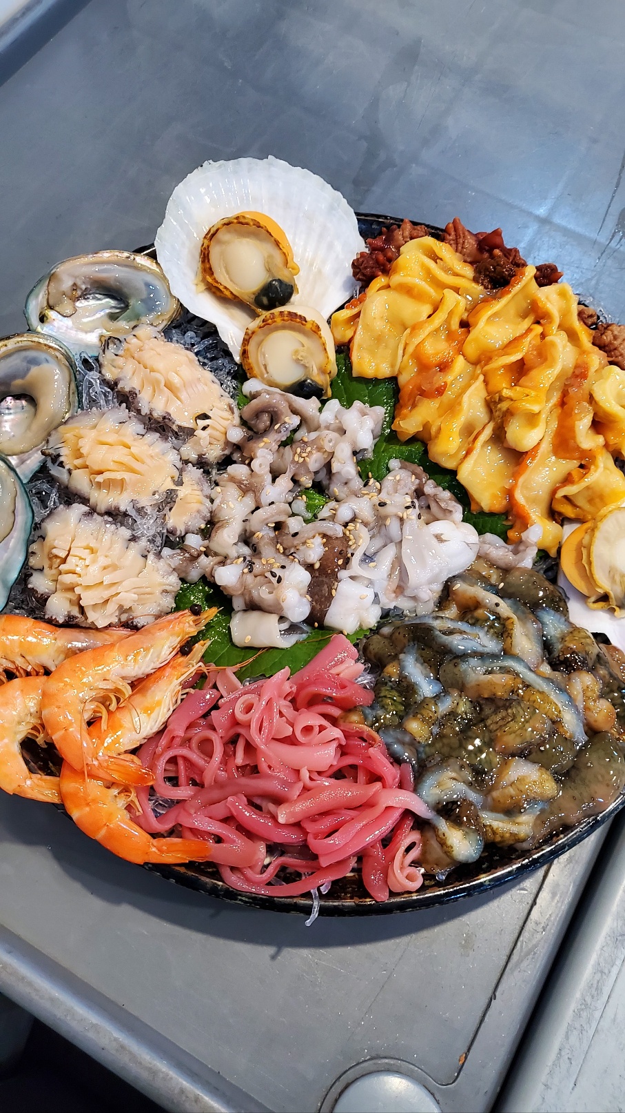광안대교집씨푸드코스전문광안리독도꽃새우;대게회 이미지