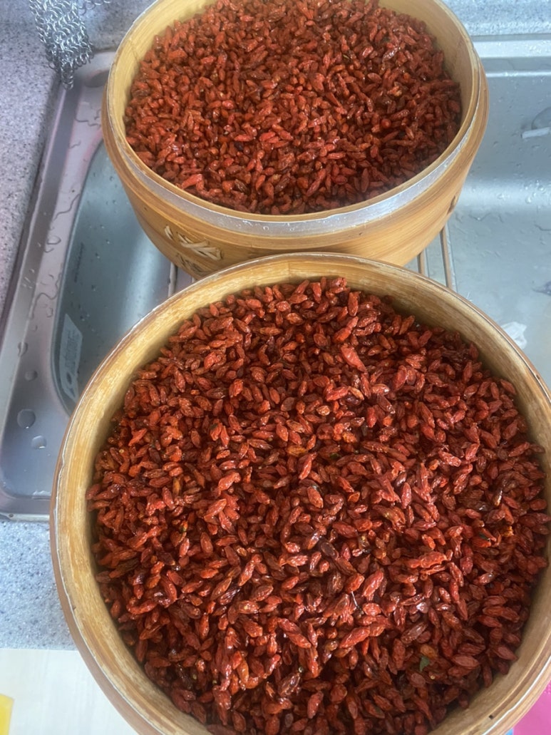 구기자 구중구포만들기 : 네이버 블로그