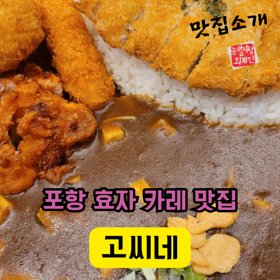 고씨네카레 효자점 이미지