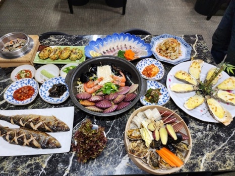 통영계절요리 이미지