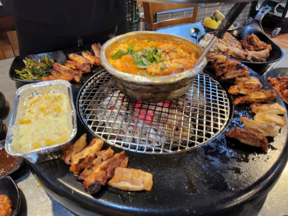 명물숯불닭갈비 이미지